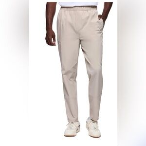 Lole Performance Pants with Zippered Side Pocket - Beige